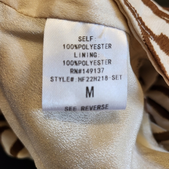 HYFVE Zebra Animal Print Crop Top Cropped Long Sleeve Blouse Party Sexy Boho - Picture 6 of 6